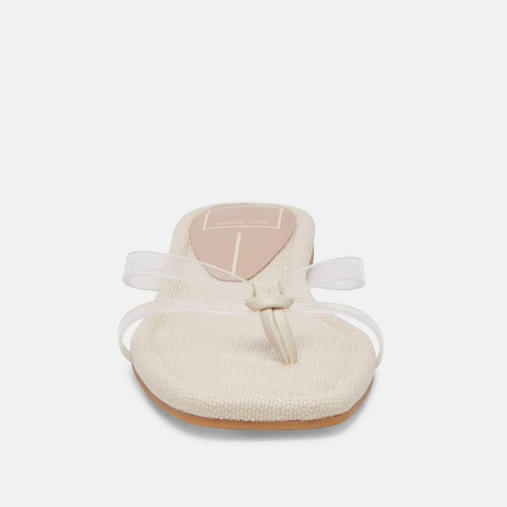 Dolce Vita Lucca Sandals Crystal Vinyl