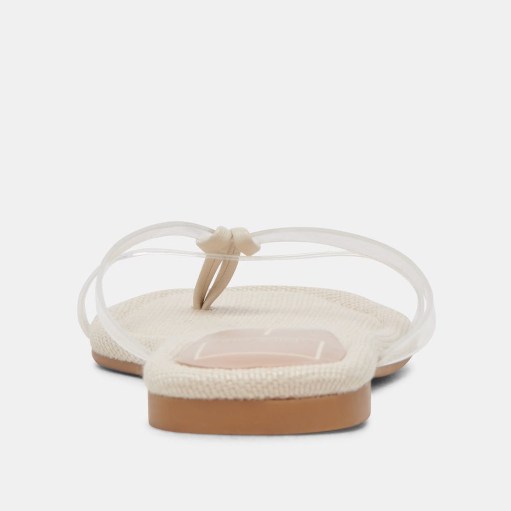 Dolce Vita Lucca Sandals Crystal Vinyl