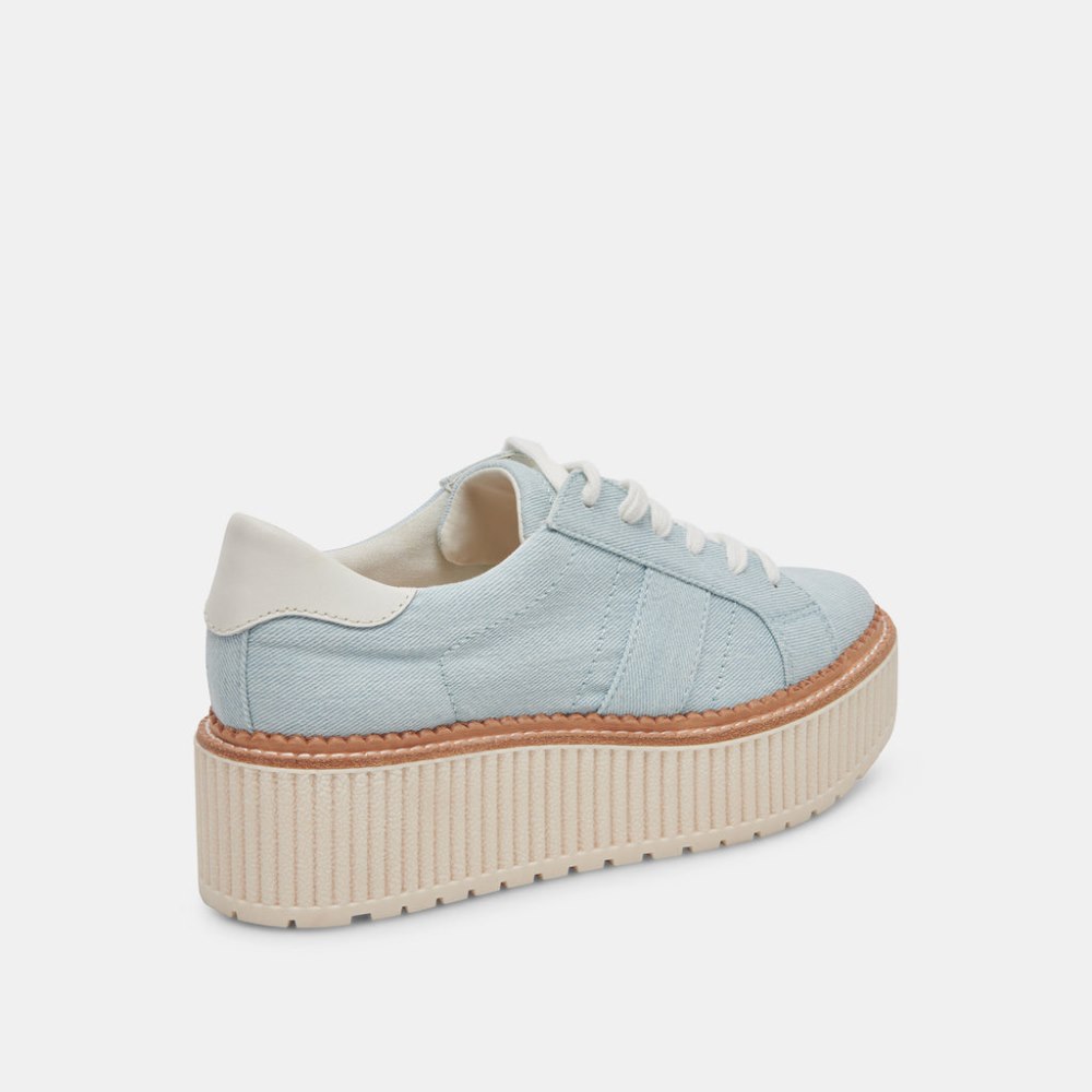 Dolce Vita Tiger Sneakers Light Blue Denim