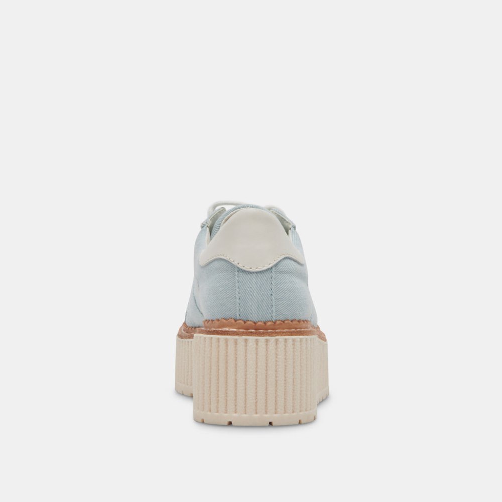 Dolce Vita Tiger Sneakers Light Blue Denim