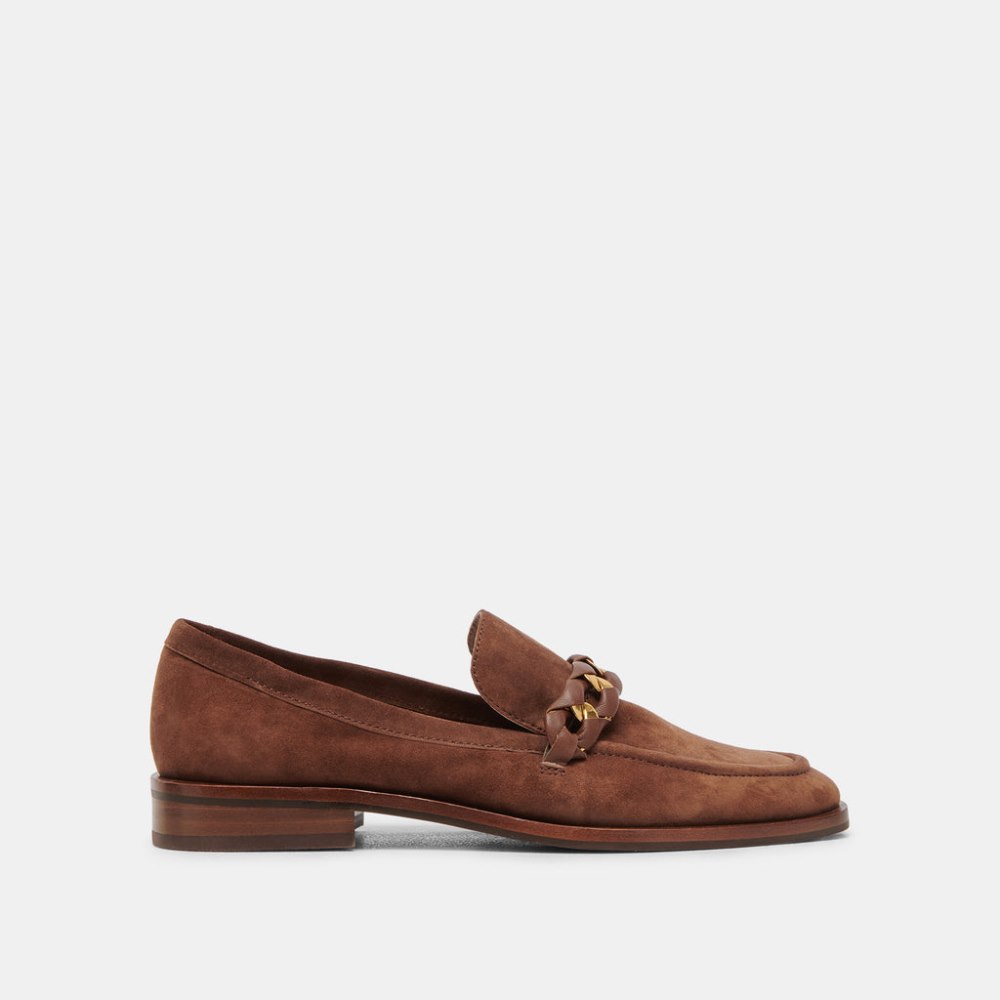 Dolce Vita Sallie Flats Cocoa Suede