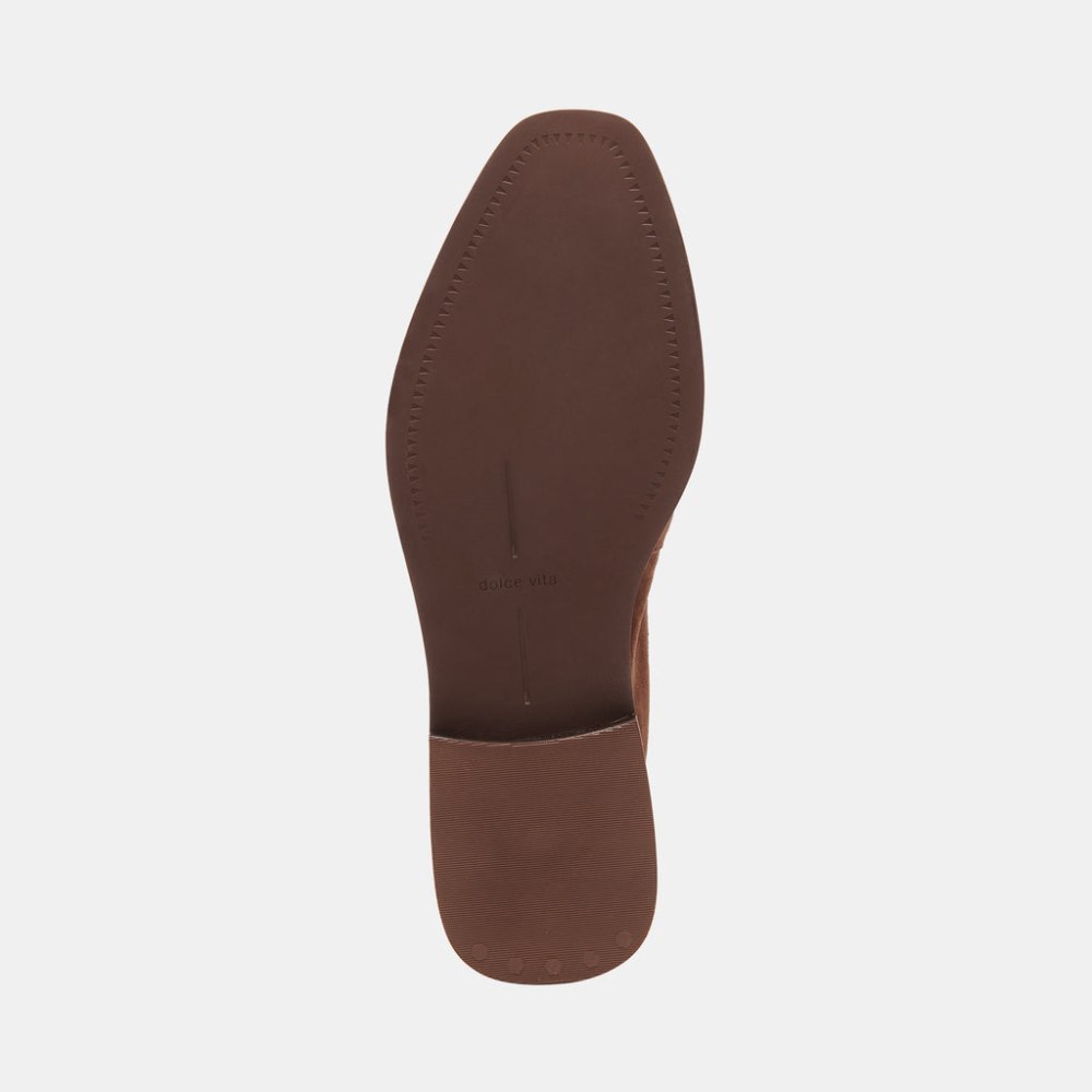 Dolce Vita Sallie Flats Cocoa Suede
