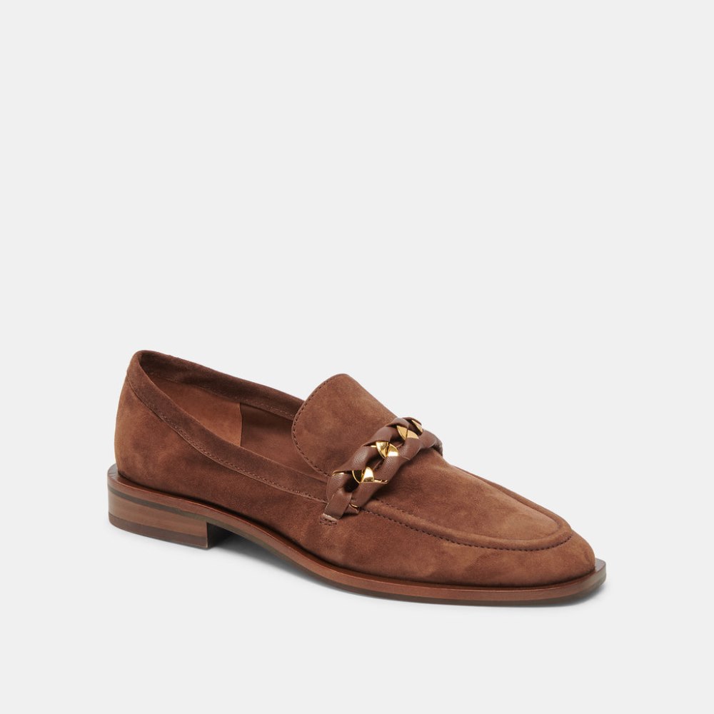 Dolce Vita Sallie Flats Cocoa Suede