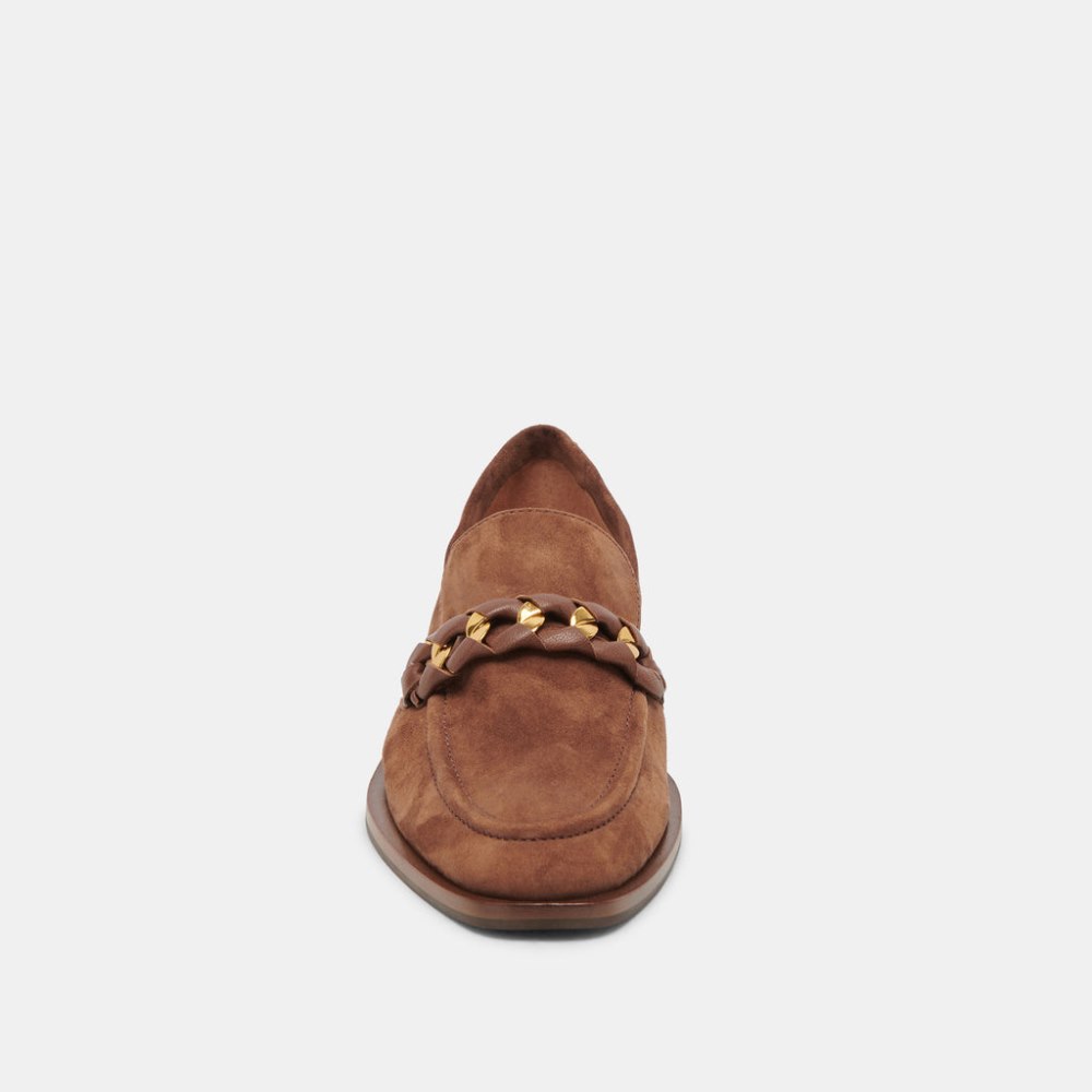 Dolce Vita Sallie Flats Cocoa Suede