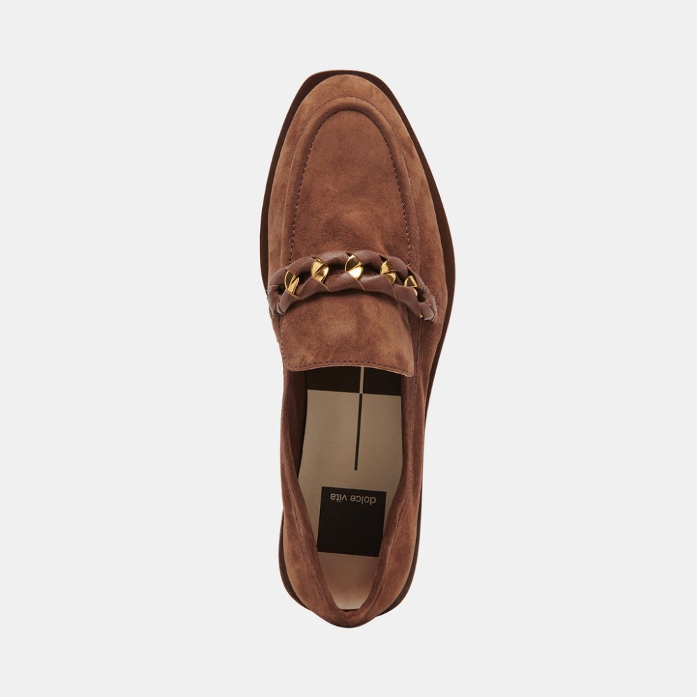 Dolce Vita Sallie Flats Cocoa Suede
