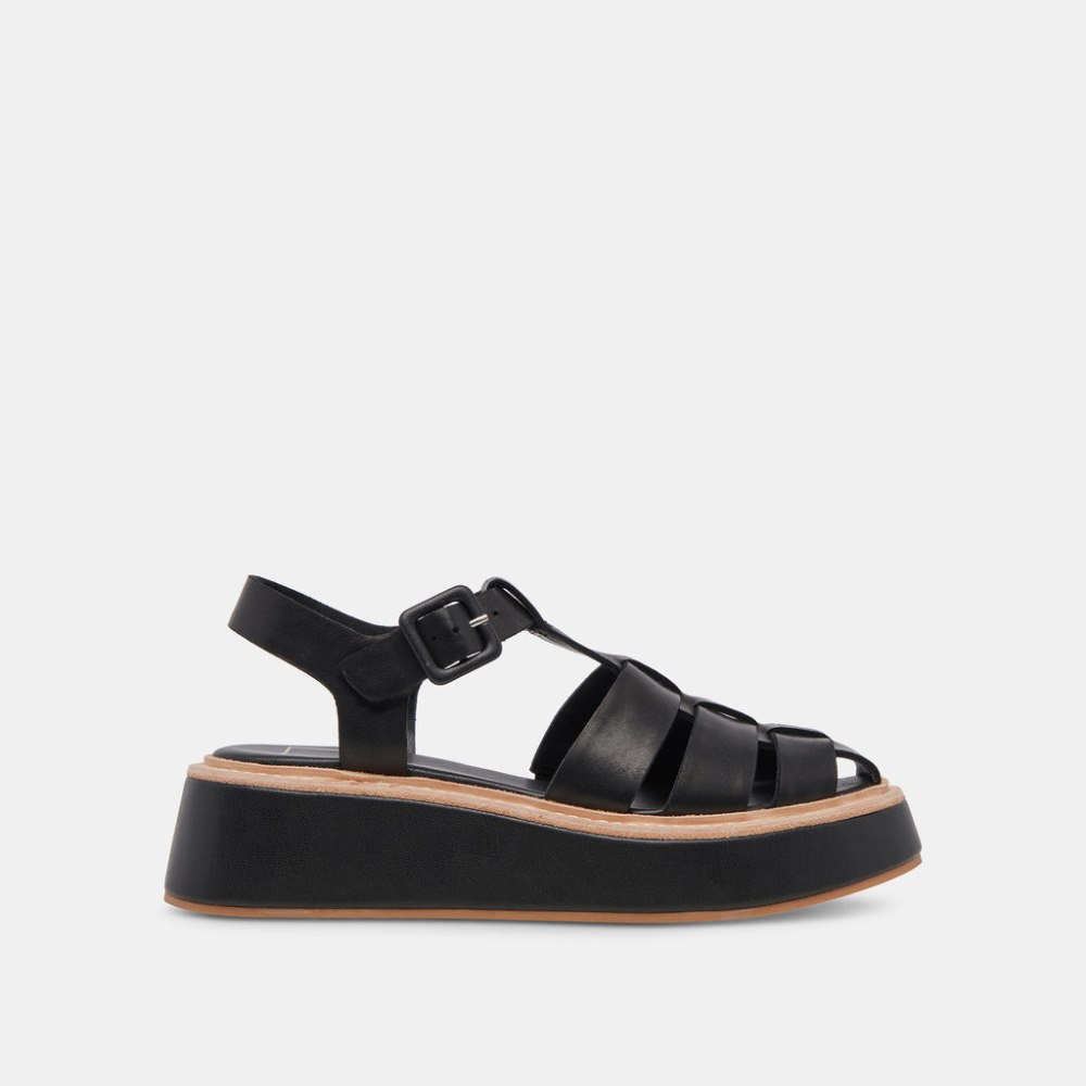 Dolce Vita Tristy Sandals Black Leather