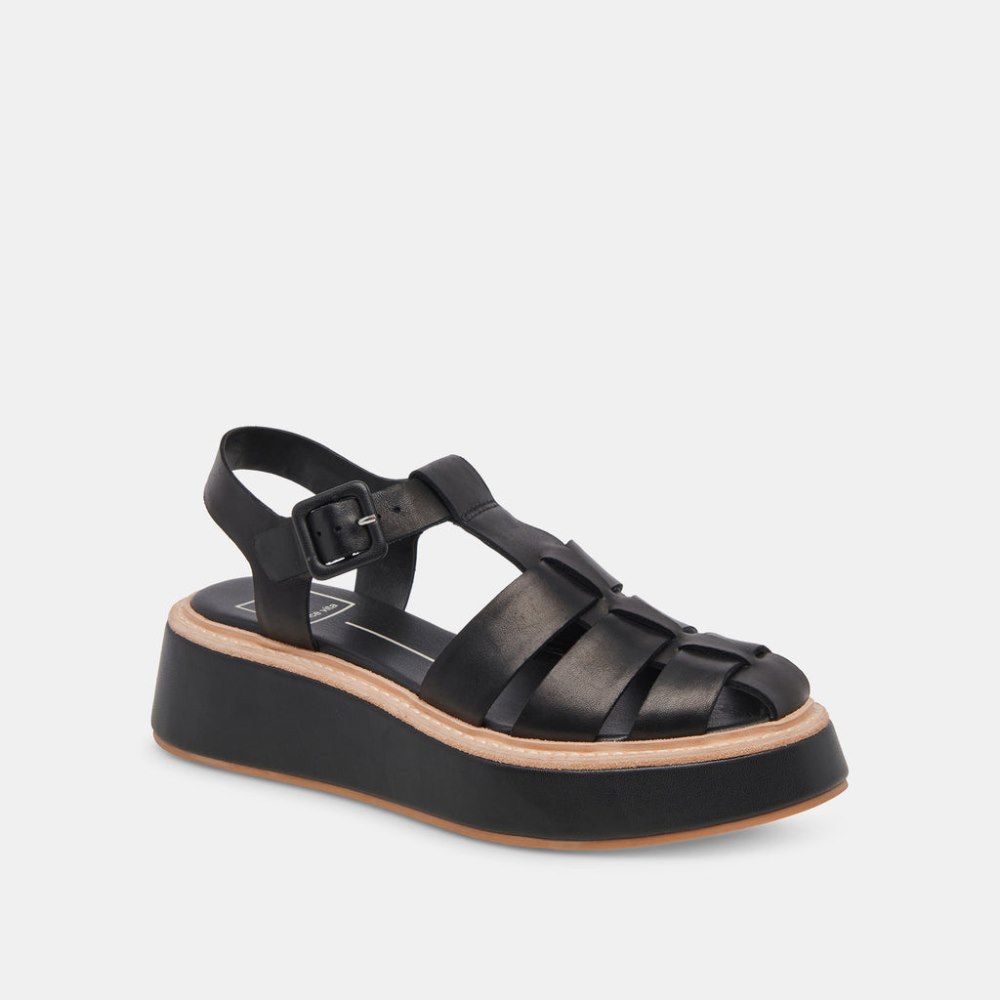 Dolce Vita Tristy Sandals Black Leather