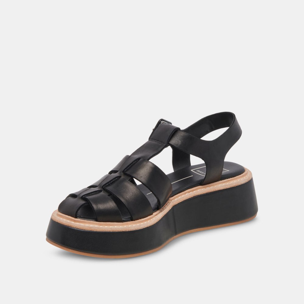 Dolce Vita Tristy Sandals Black Leather