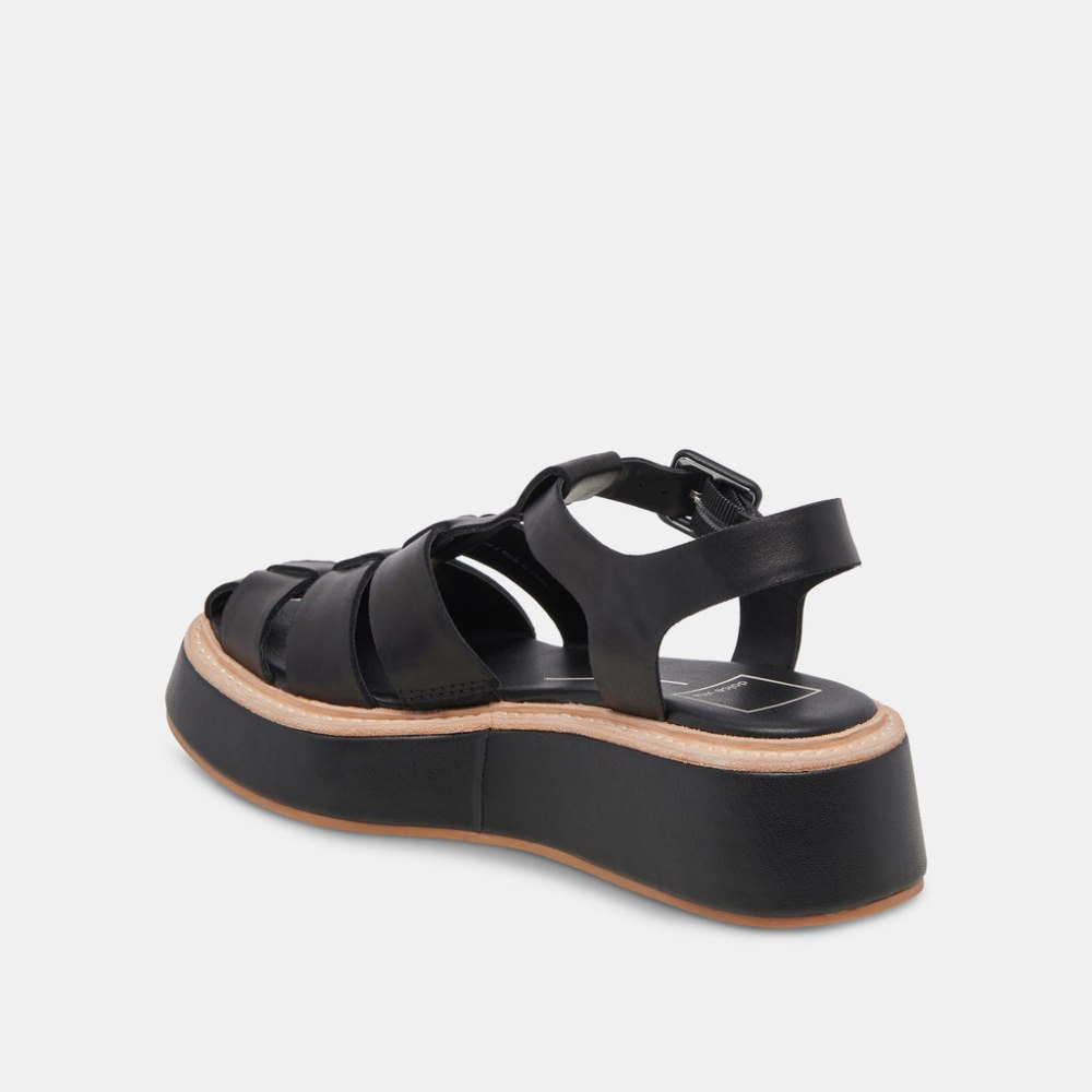 Dolce Vita Tristy Sandals Black Leather