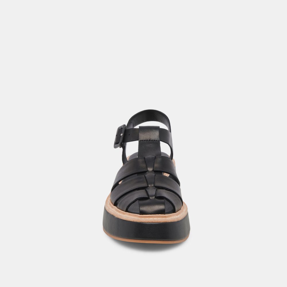 Dolce Vita Tristy Sandals Black Leather