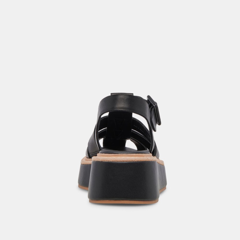 Dolce Vita Tristy Sandals Black Leather