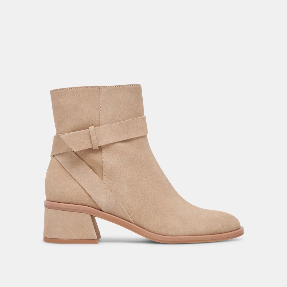 Dolce Vita Leland Booties Dune Suede
