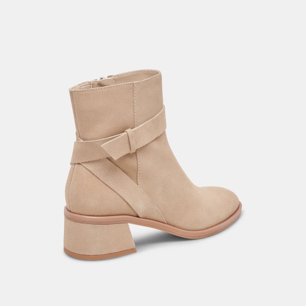 Dolce Vita Leland Booties Dune Suede