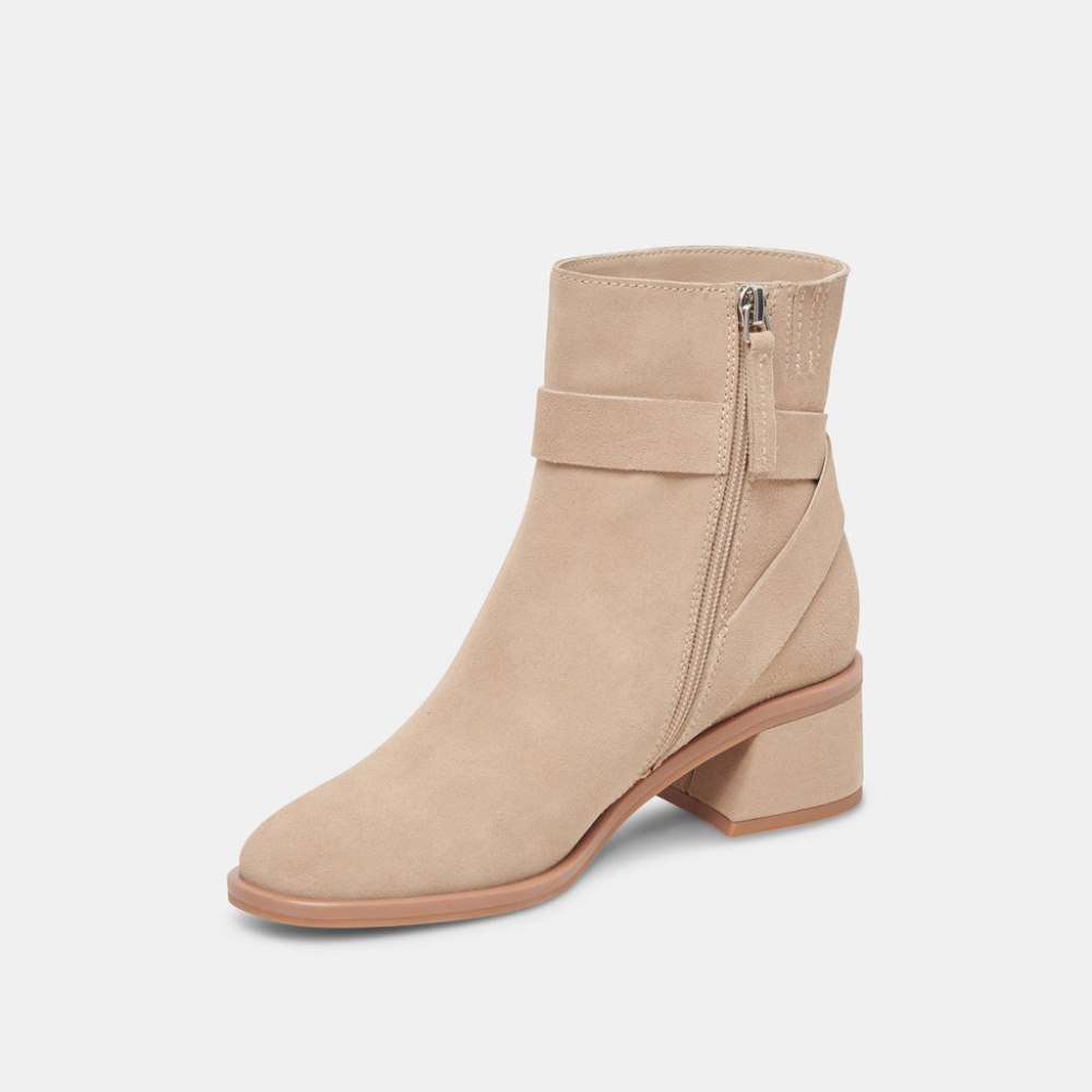 Dolce Vita Leland Booties Dune Suede