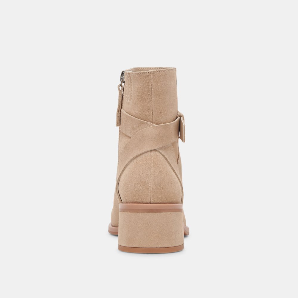 Dolce Vita Leland Booties Dune Suede
