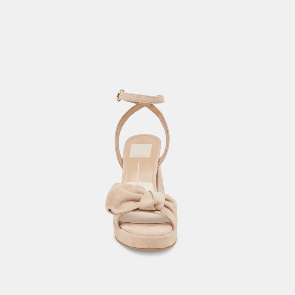 Dolce Vita Pacie Heels Camel Suede