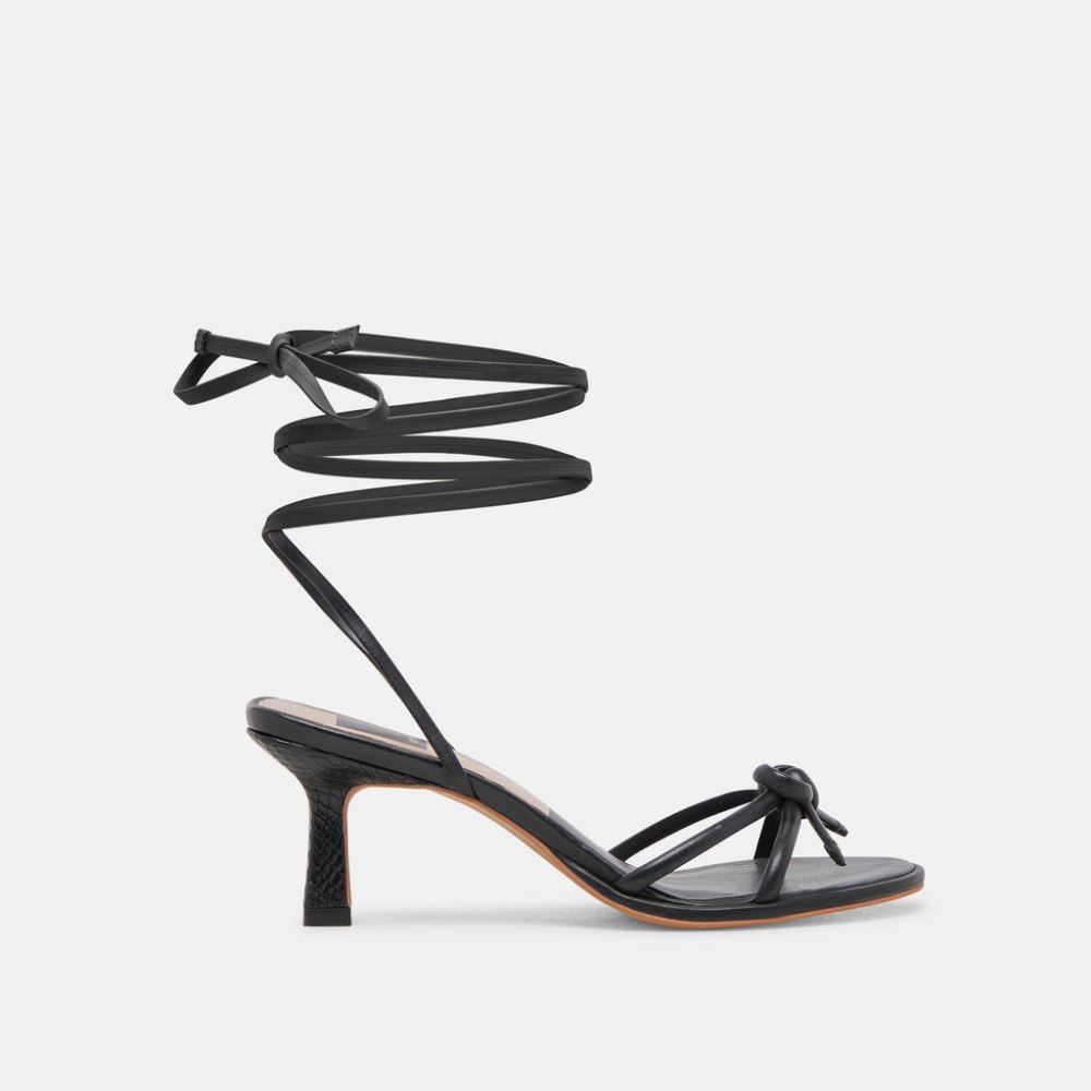 Dolce Vita Maison Heels Black Leather