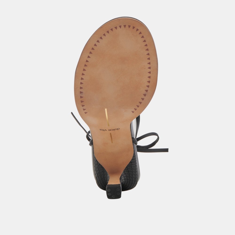 Dolce Vita Maison Heels Black Leather