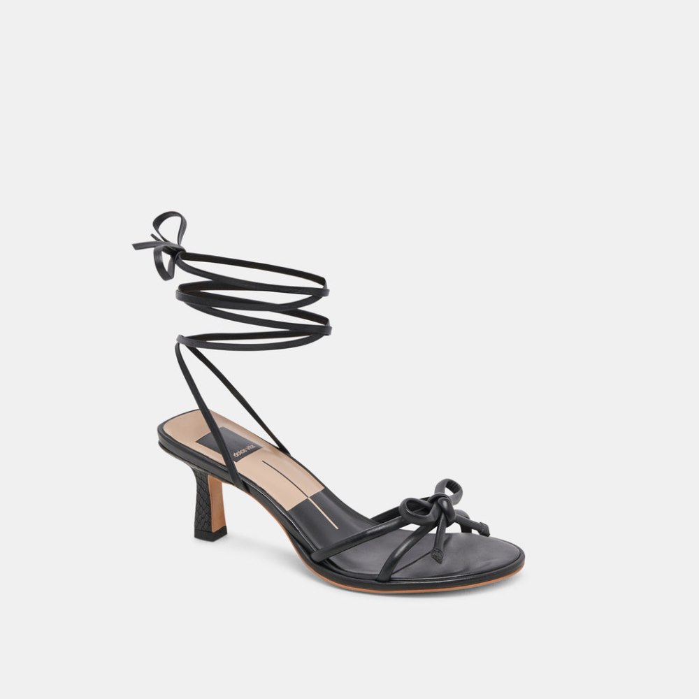 Dolce Vita Maison Heels Black Leather