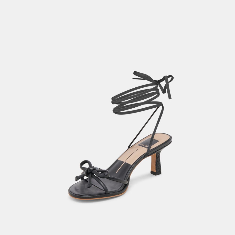 Dolce Vita Maison Heels Black Leather