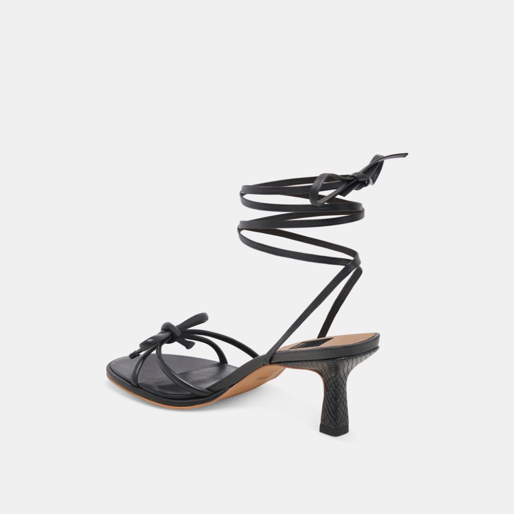Dolce Vita Maison Heels Black Leather