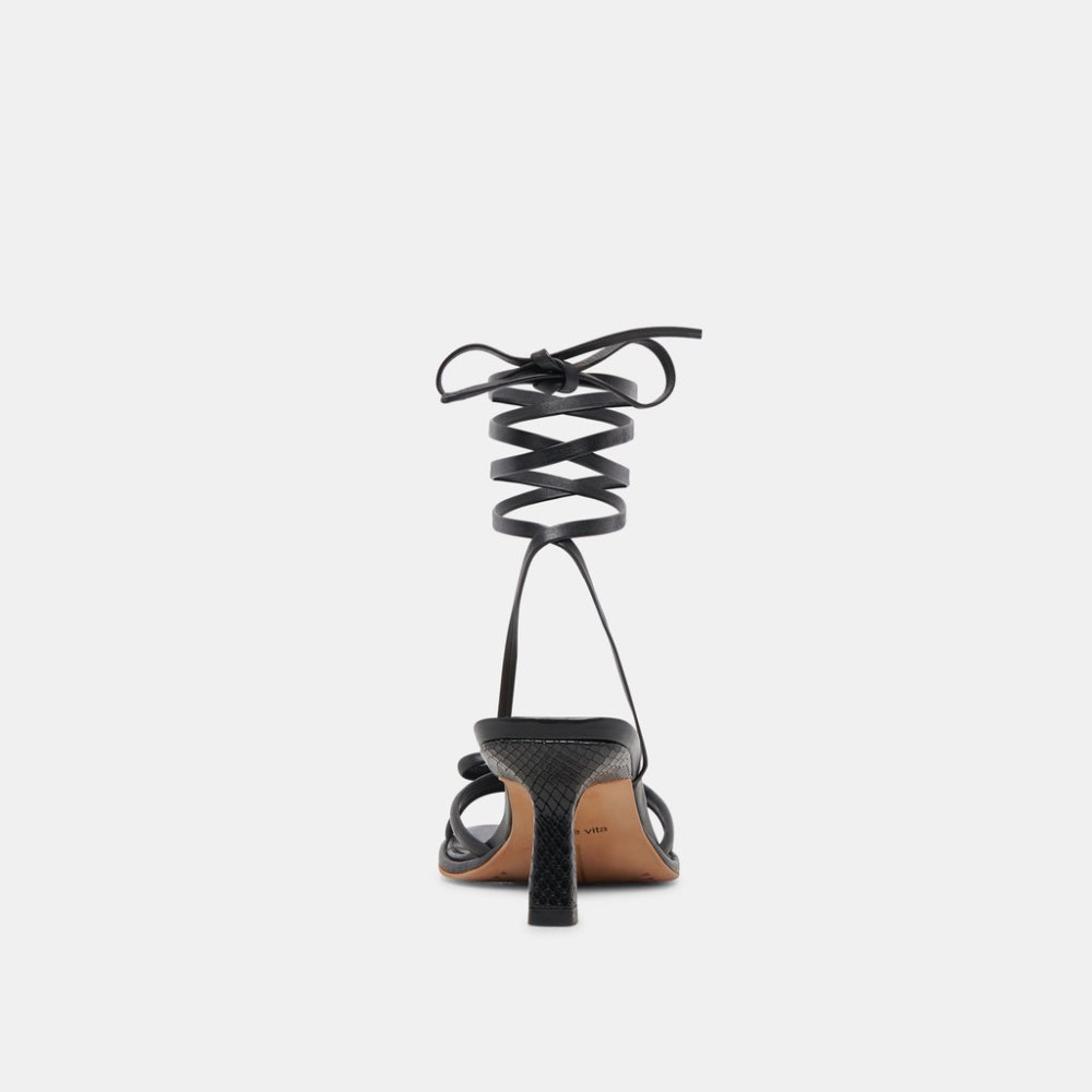 Dolce Vita Maison Heels Black Leather