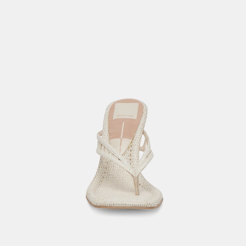 Dolce Vita Nullah Wedges Oatmeal Raffia