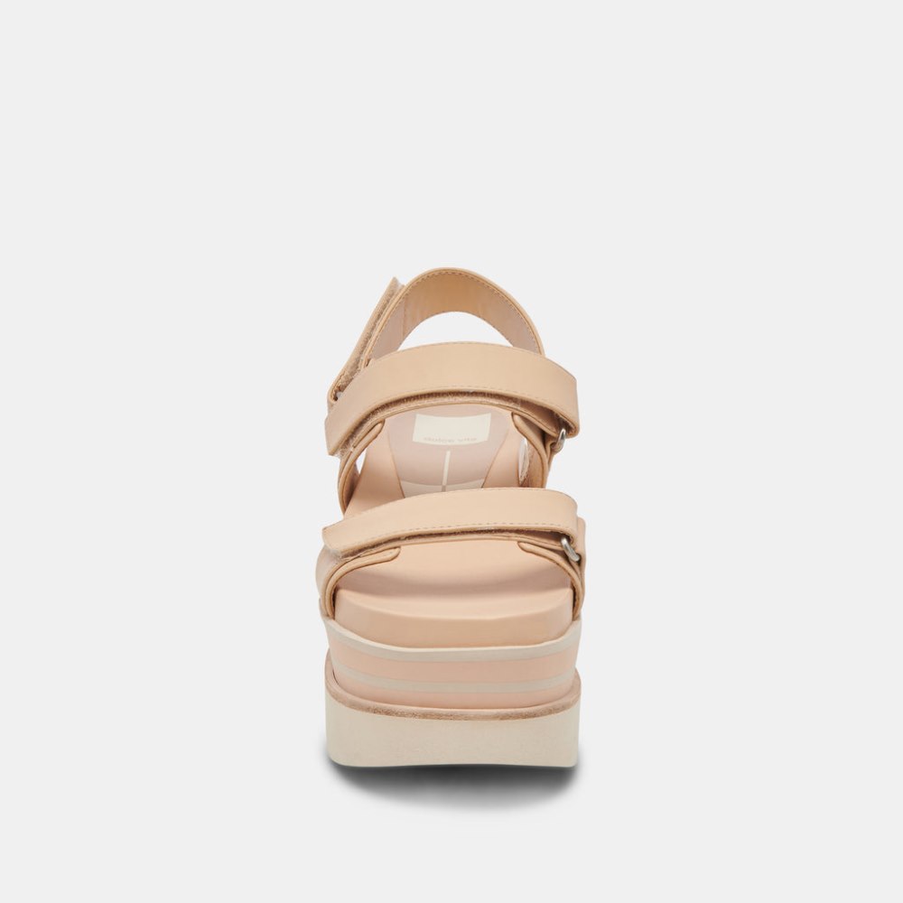 Dolce Vita Izak Sandals French Vanilla Leather