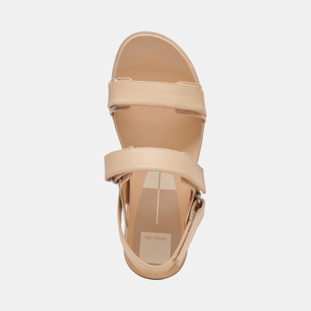 Dolce Vita Izak Sandals French Vanilla Leather