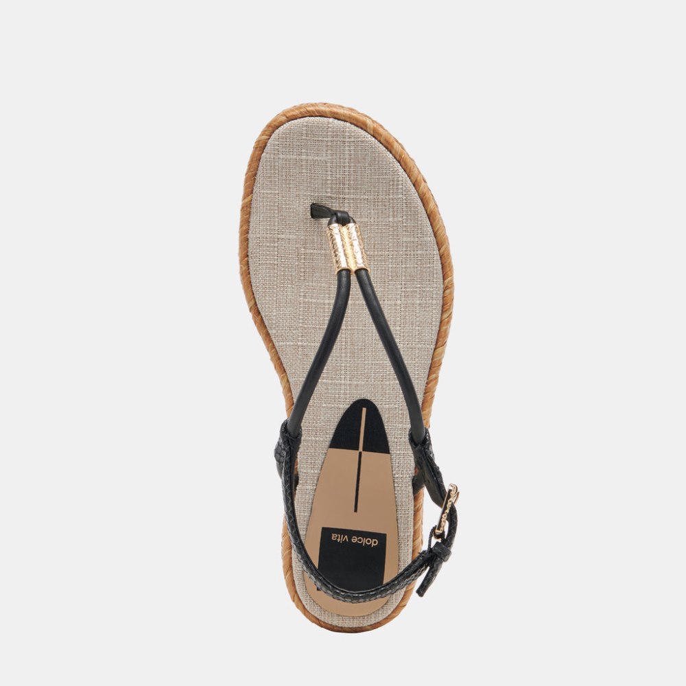 Dolce Vita Meryl Sandals Black Leather