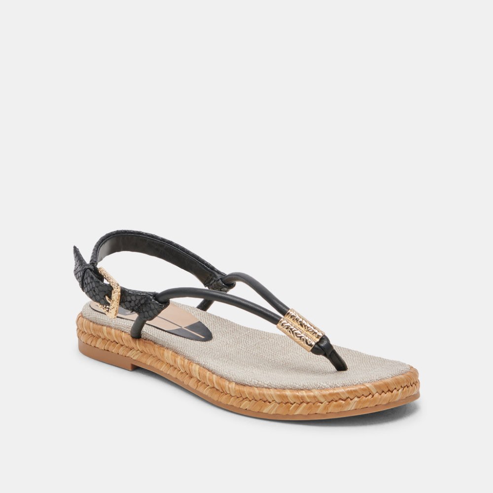 Dolce Vita Meryl Sandals Black Leather