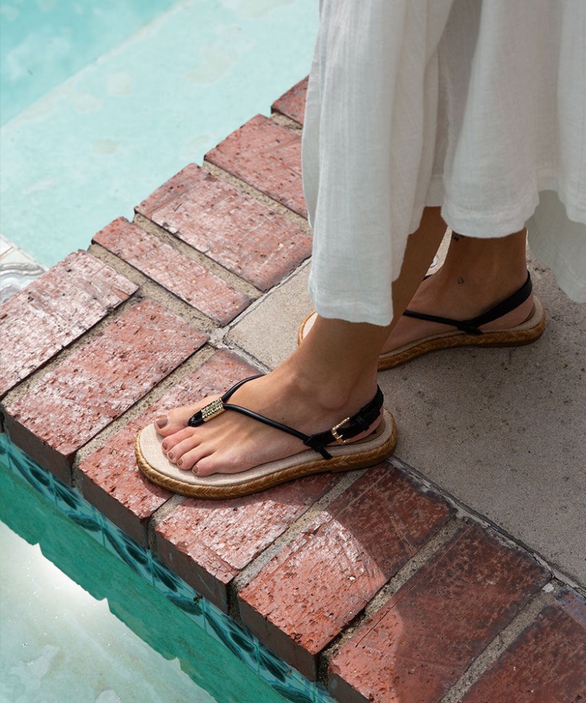 Dolce Vita Meryl Sandals Black Leather
