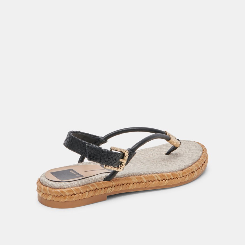 Dolce Vita Meryl Sandals Black Leather