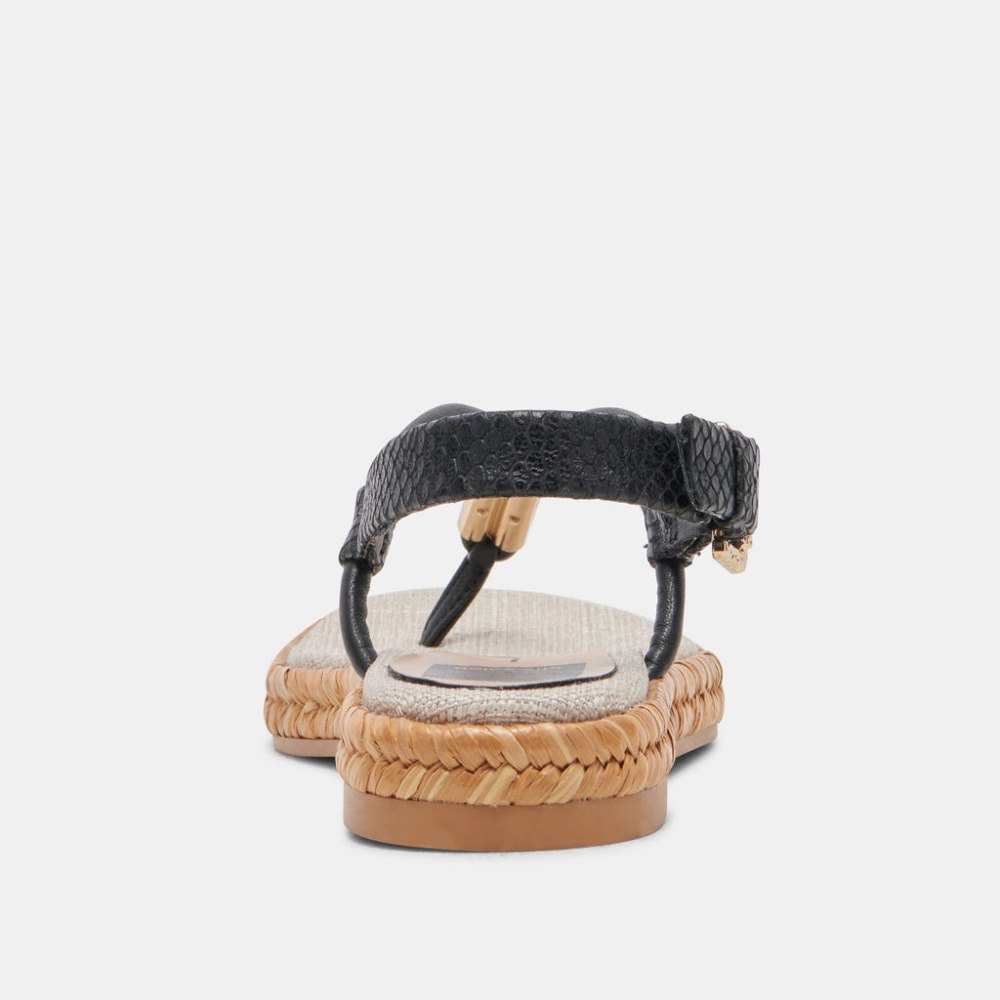 Dolce Vita Meryl Sandals Black Leather