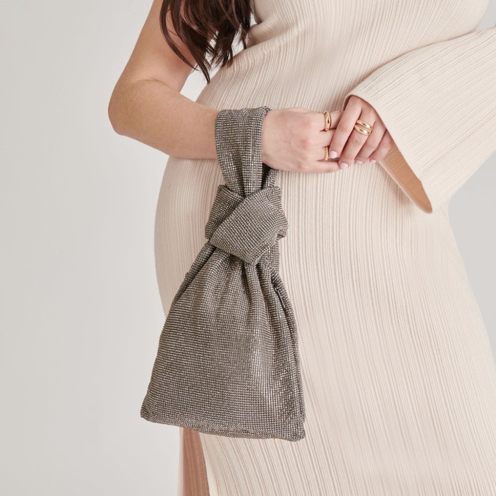 Dolce Vita Clarra Handbag Silver Mesh