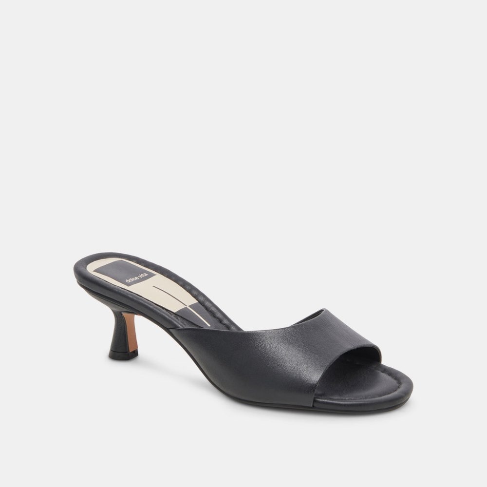 Dolce Vita Macoy Heels Black Leather