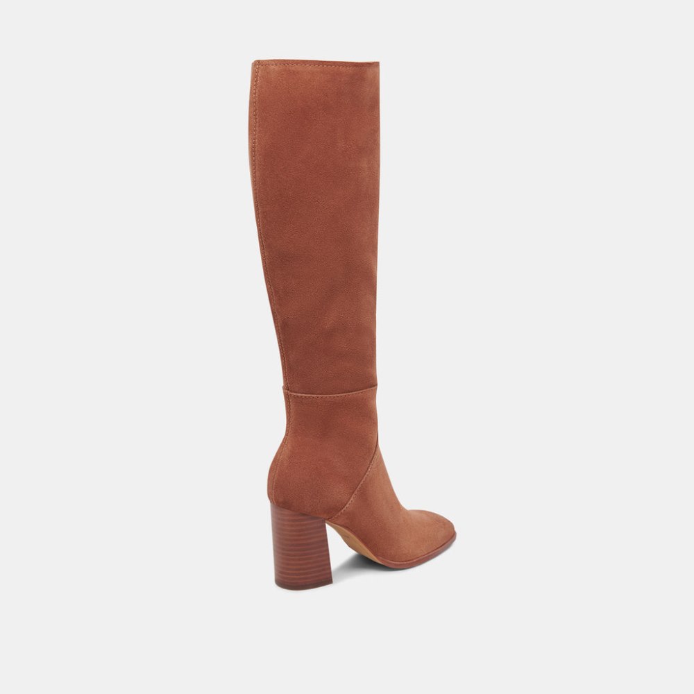 Dolce Vita Fynn Boots Dk Brown Suede