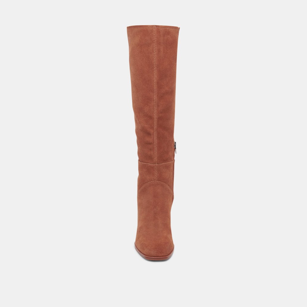 Dolce Vita Fynn Boots Dk Brown Suede