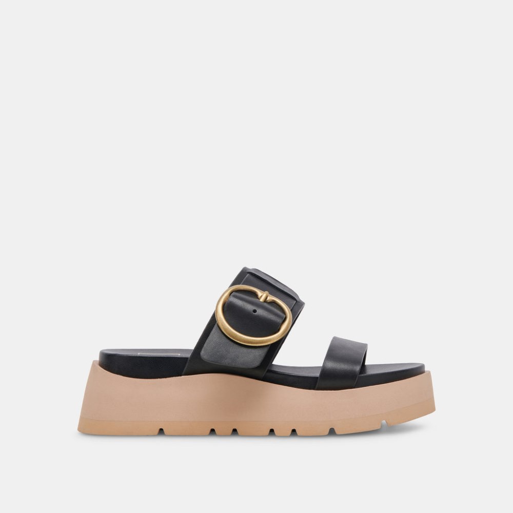 Dolce Vita Dex Sandals Black Leather