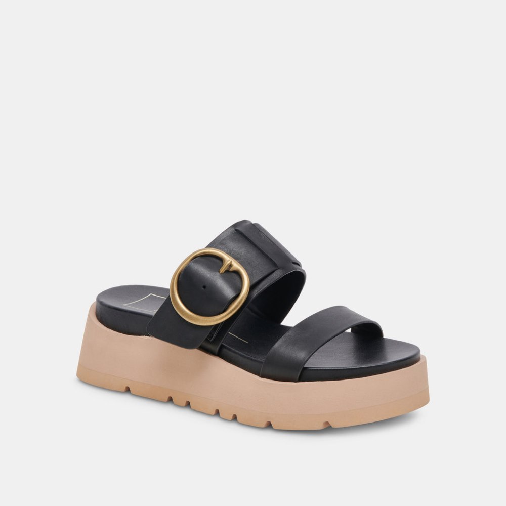 Dolce Vita Dex Sandals Black Leather