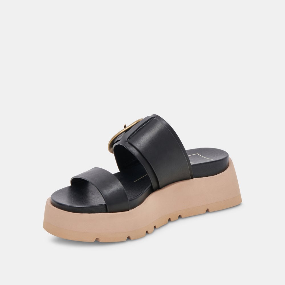 Dolce Vita Dex Sandals Black Leather