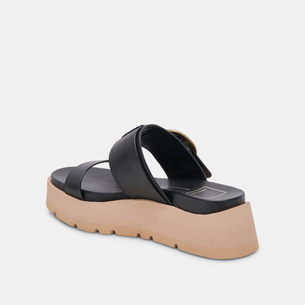 Dolce Vita Dex Sandals Black Leather