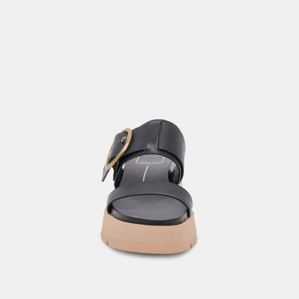 Dolce Vita Dex Sandals Black Leather