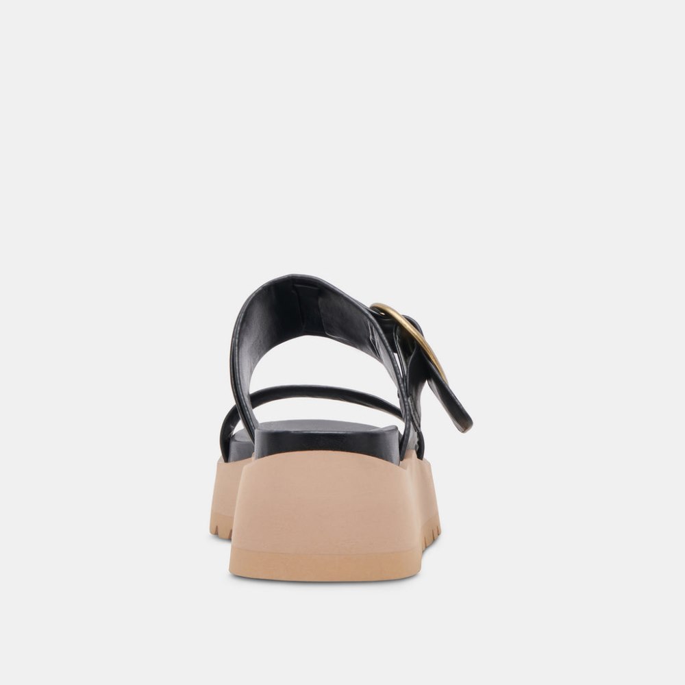 Dolce Vita Dex Sandals Black Leather