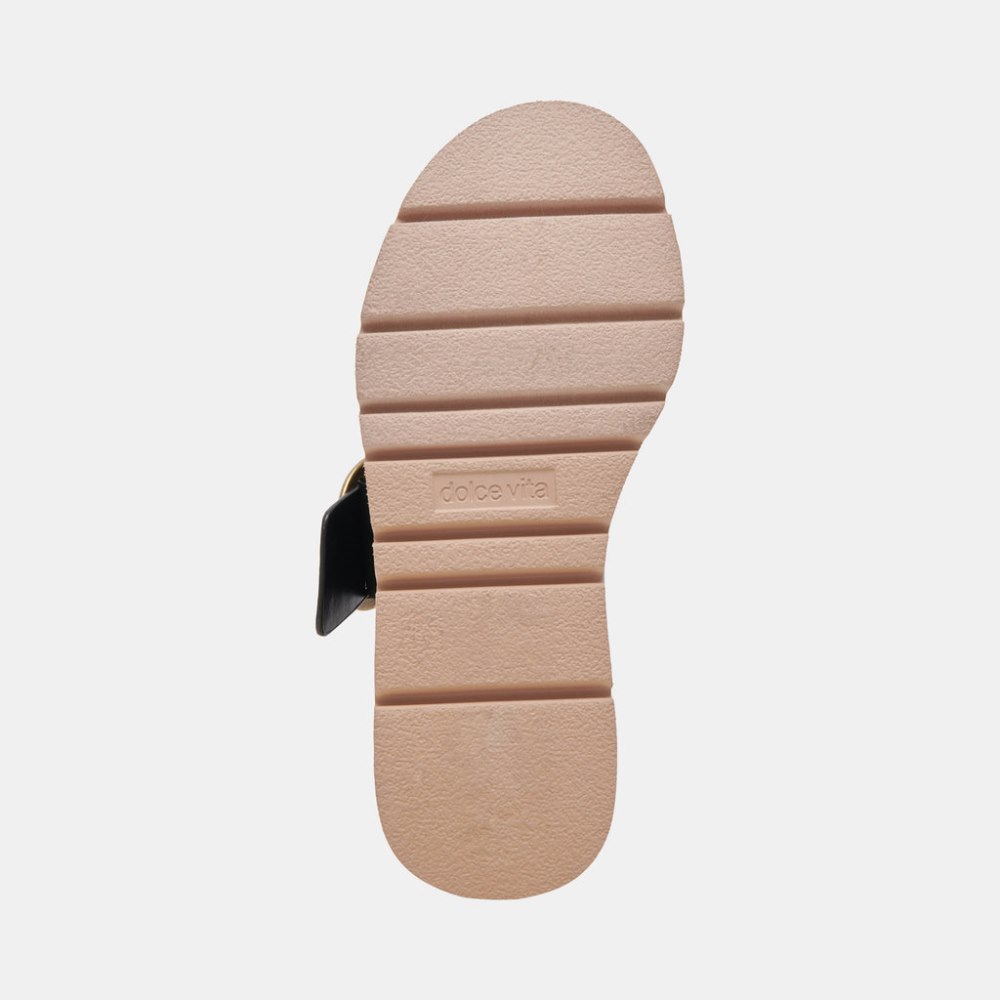 Dolce Vita Dex Sandals Black Leather