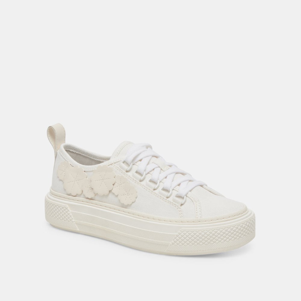 Dolce Vita Robbin Sneakers White Canvas