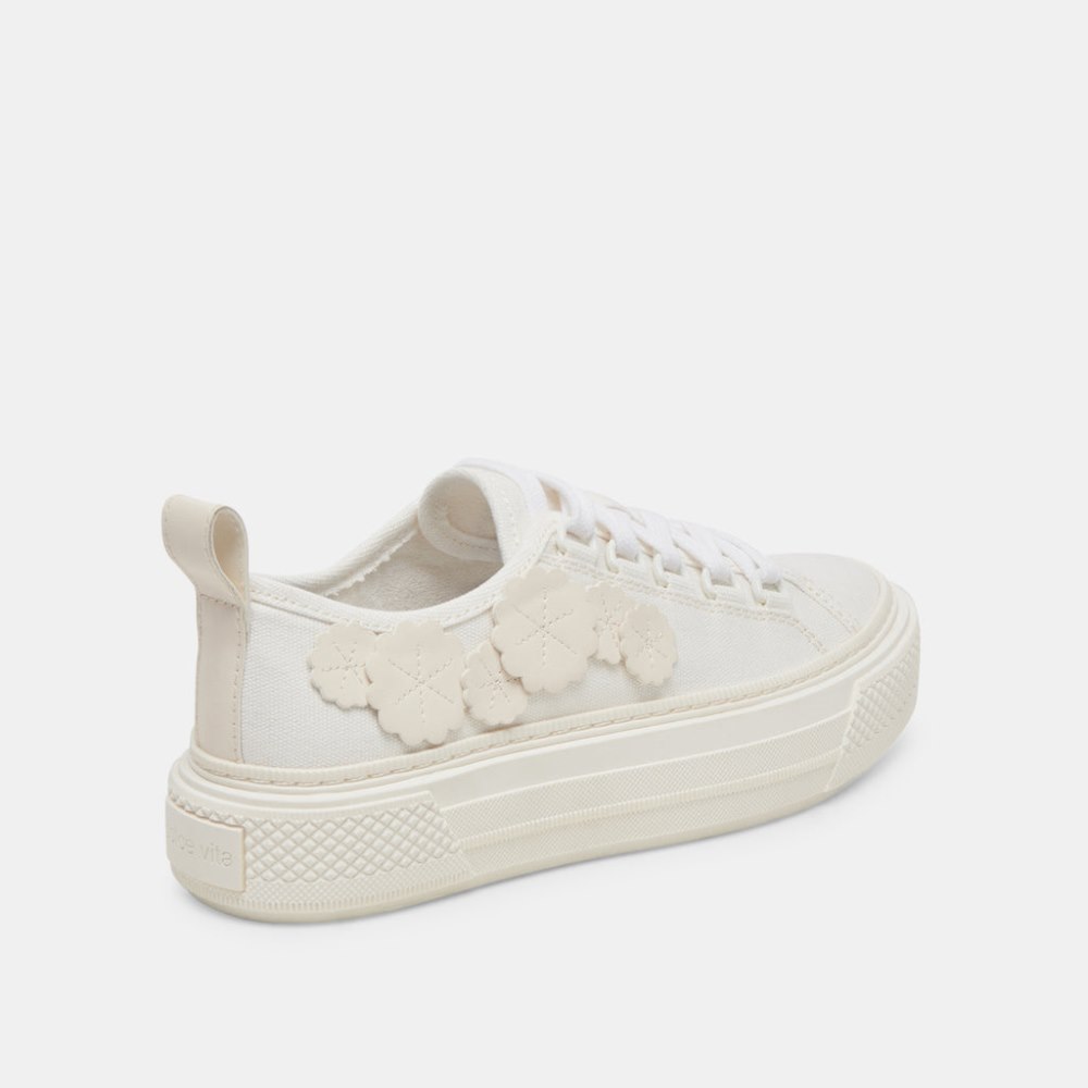 Dolce Vita Robbin Sneakers White Canvas