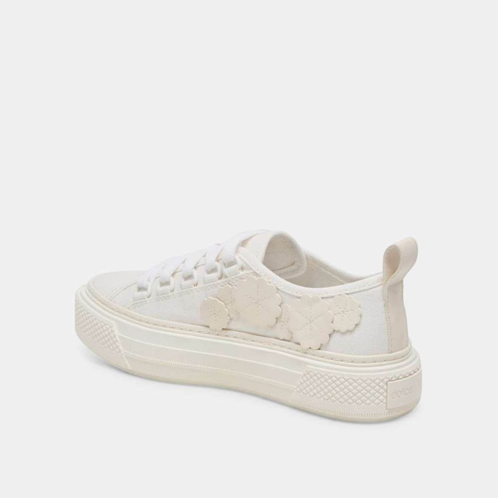 Dolce Vita Robbin Sneakers White Canvas