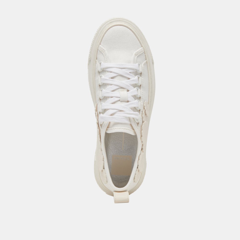 Dolce Vita Robbin Sneakers White Canvas