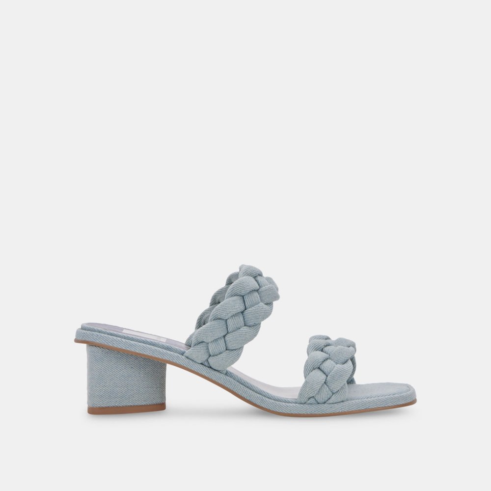 Dolce Vita Ronin Sandals Light Blue Denim